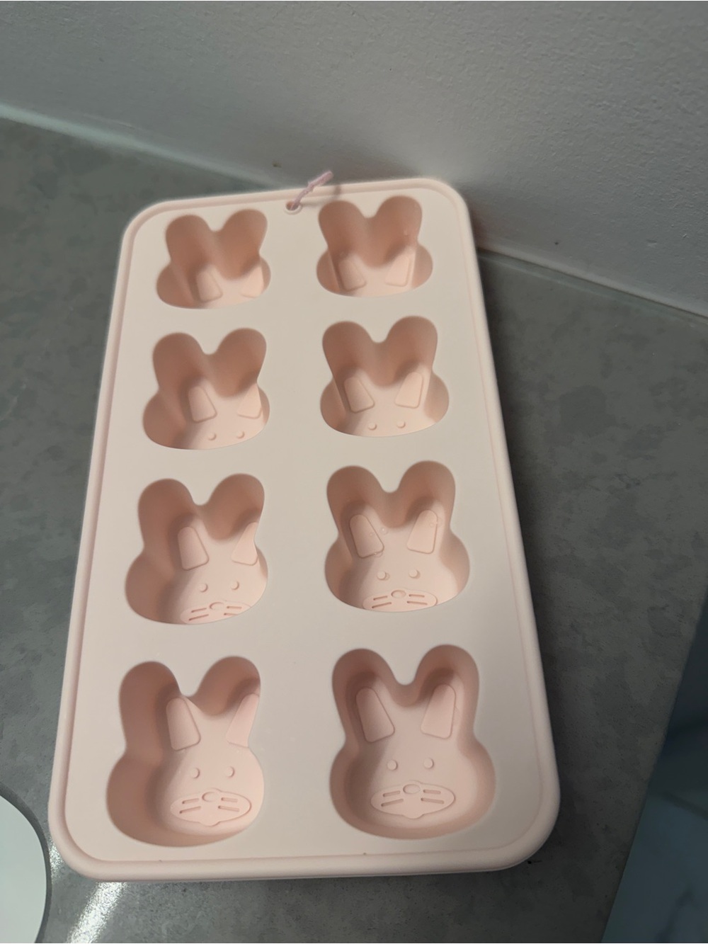 Bunny Silicone Ice Tray - Light Pink